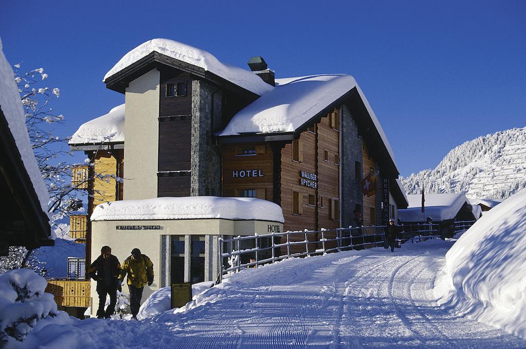 רידראלפ Swiss Chalet-Style Hotel Walliser Spycher מראה חיצוני תמונה